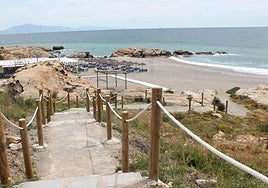 Los Toros, in western Malaga province, looks almost like a private beach.