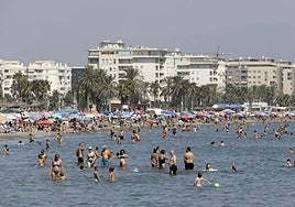 Very warm Caribbean-like sea temperatures recorded off the Malaga coastline