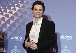 Juliette Binoche will receive her award in person at the Malaga French film festival.
