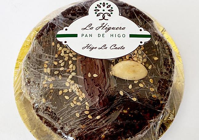 Fig bread from Mermeladas La Higuera.