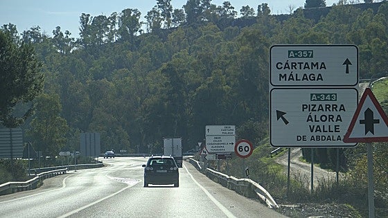 Days numbered for accident blackspot stetch of A-357 in Guadalhorce valley