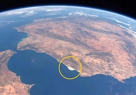 The only human structure visible from space is in Andalucía's Almeria province.