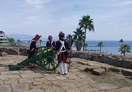 Duquesa castle is in a strategic location on the coast.