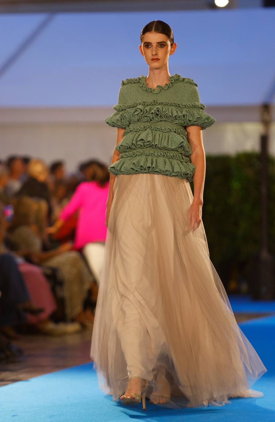 Europe's longest fashion catwalk show, in pictures