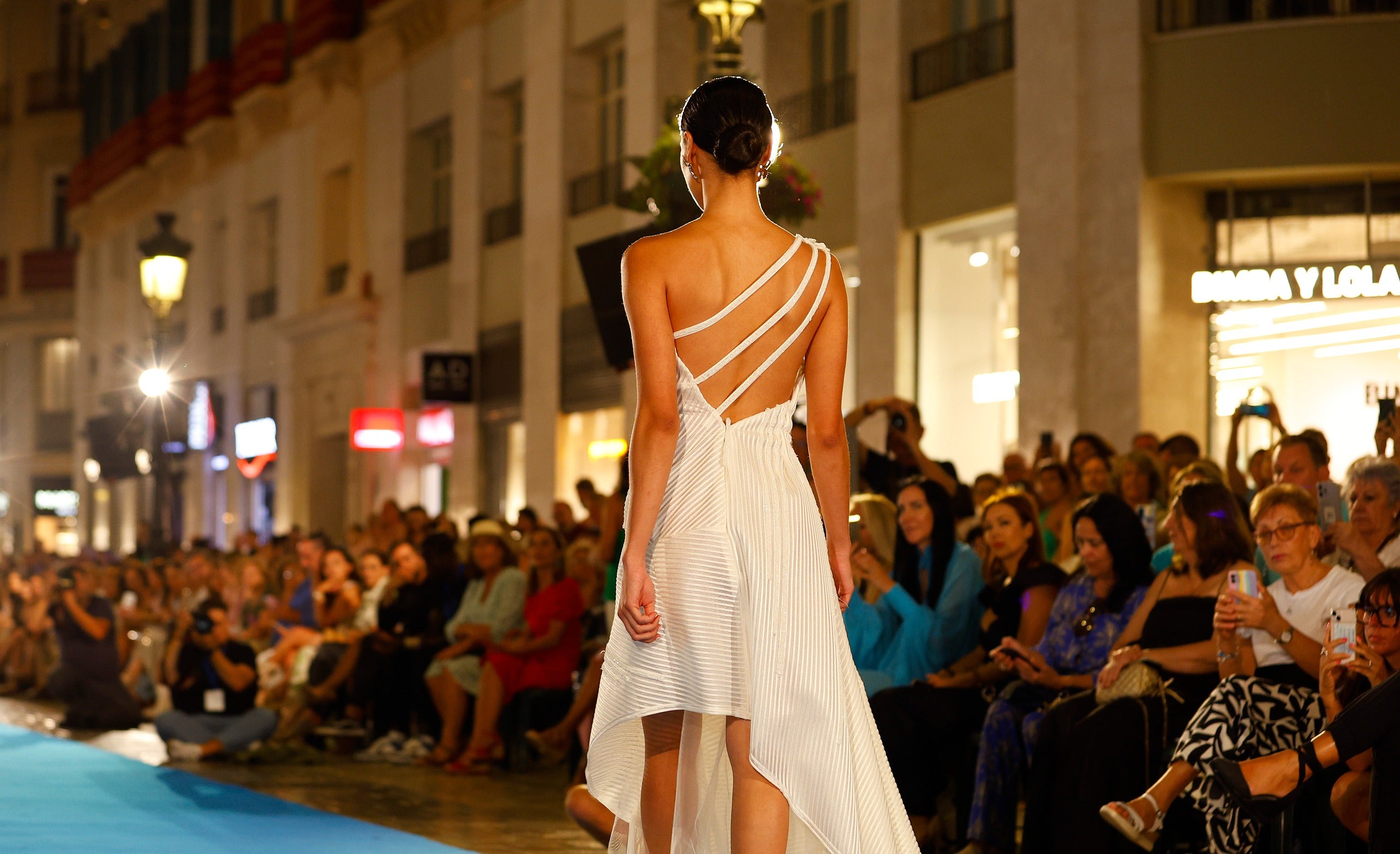 Europe's longest fashion catwalk show, in pictures