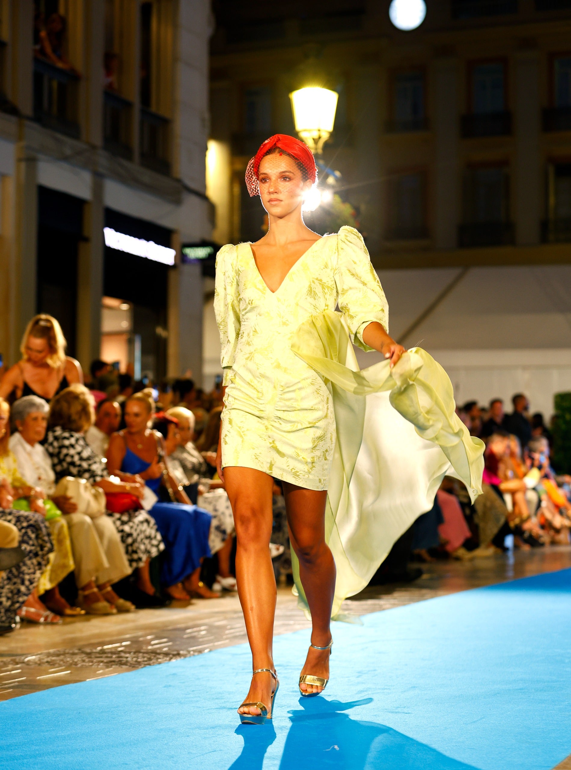 Europe's longest fashion catwalk show, in pictures