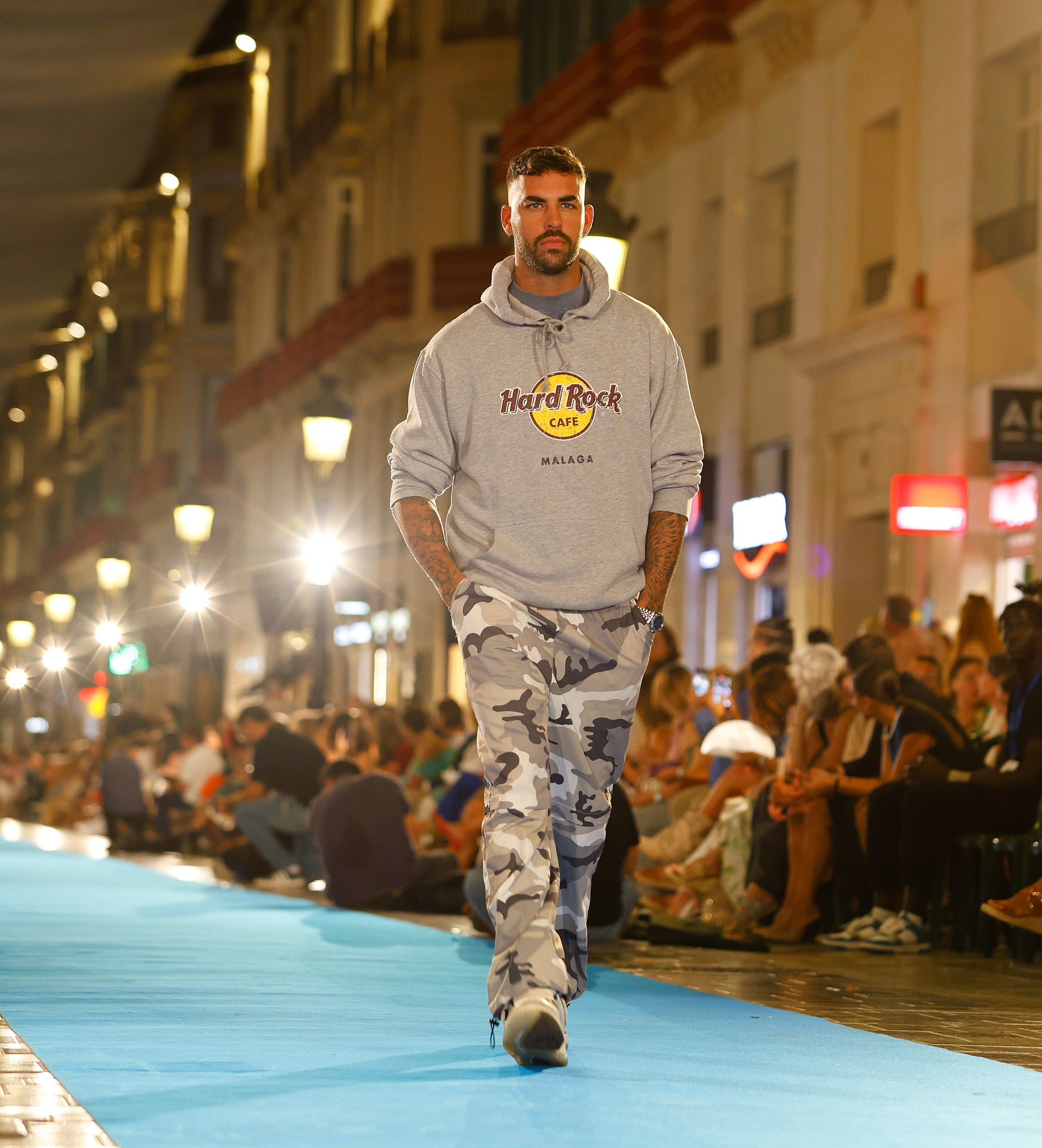 Europe's longest fashion catwalk show, in pictures