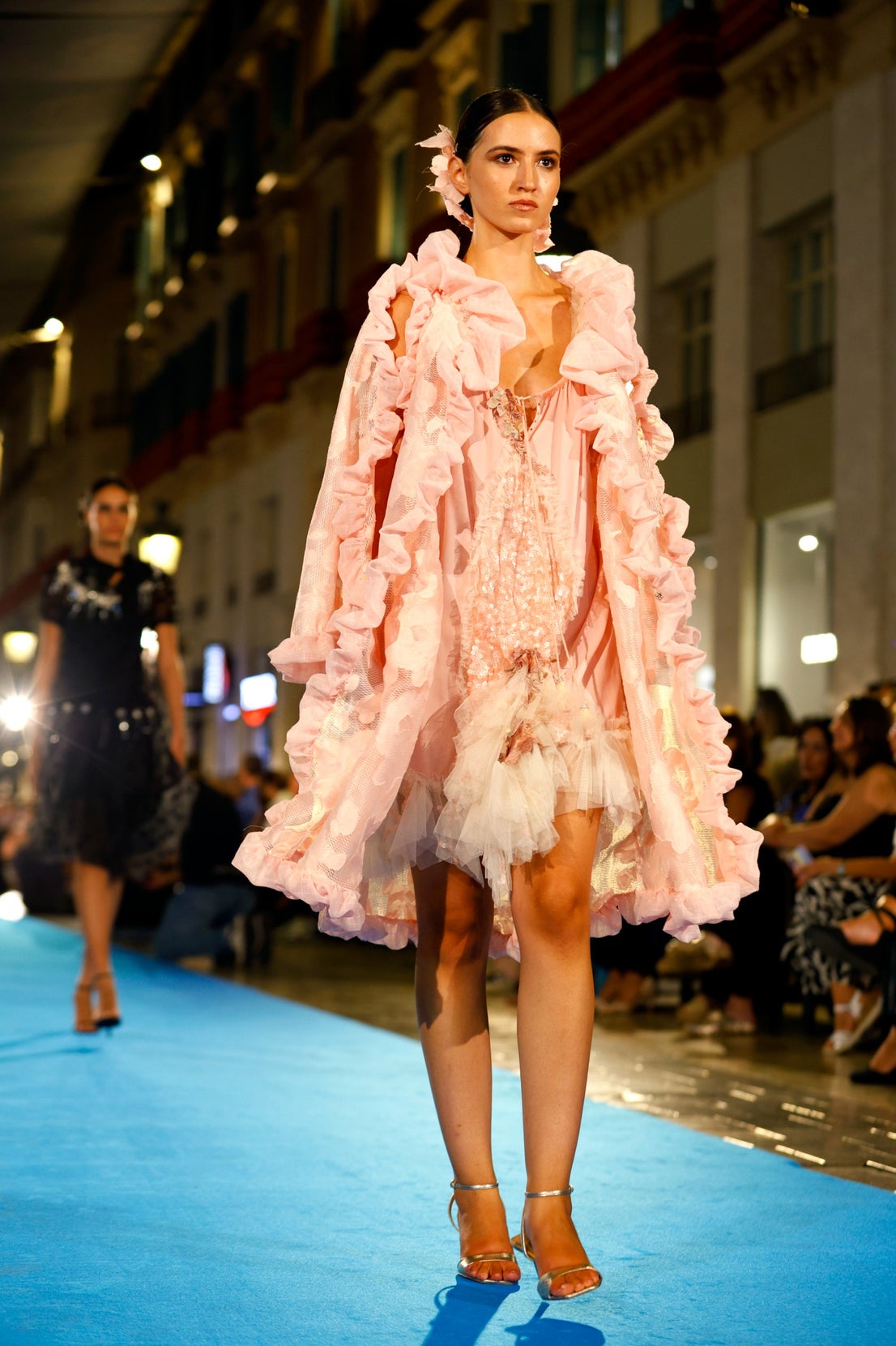 Europe's longest fashion catwalk show, in pictures