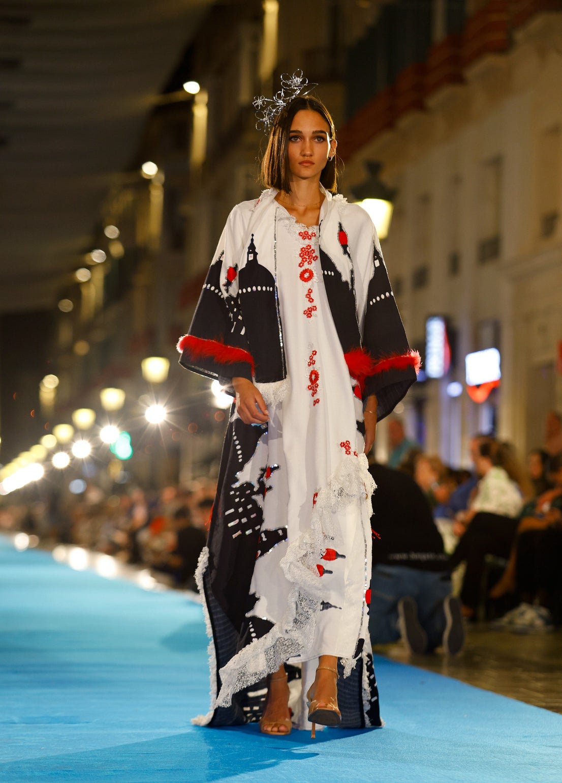 Europe's longest fashion catwalk show, in pictures