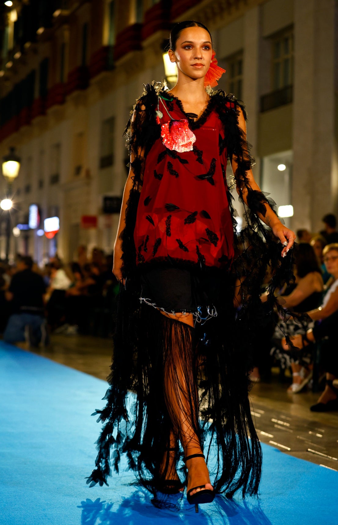 Europe's longest fashion catwalk show, in pictures