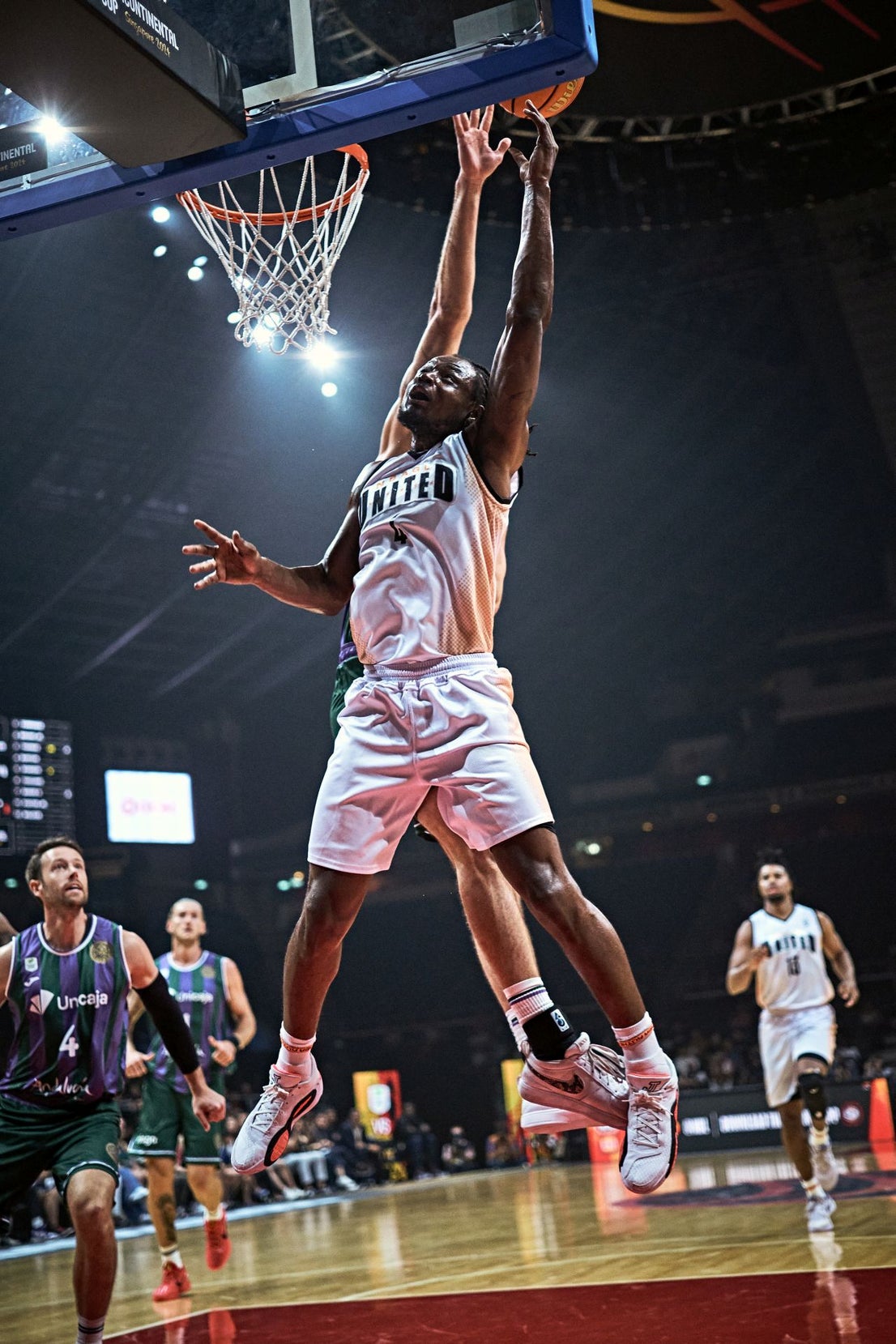 The best photos from Malaga-based Unicaja basketball team's victory at Intercontinental Cup final in Singapore