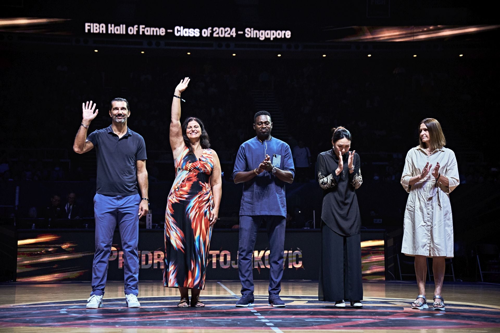 The best photos from Malaga-based Unicaja basketball team's victory at Intercontinental Cup final in Singapore