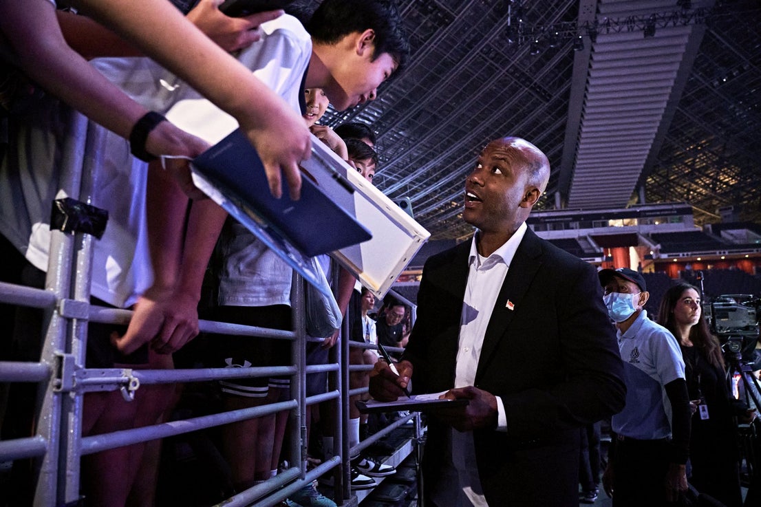 The best photos from Malaga-based Unicaja basketball team's victory at Intercontinental Cup final in Singapore