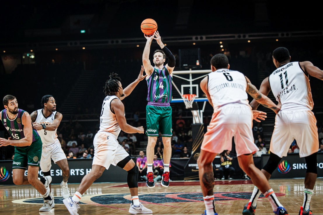 The best photos from Malaga-based Unicaja basketball team's victory at Intercontinental Cup final in Singapore