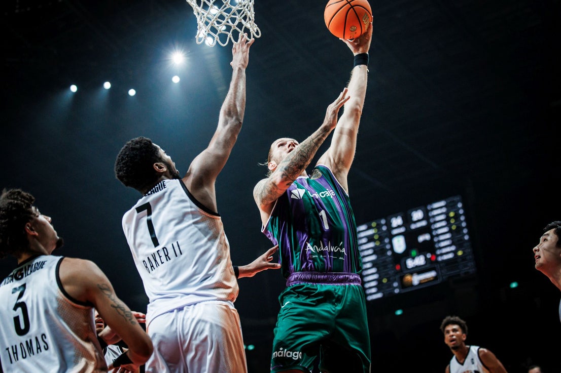 The best photos from Malaga-based Unicaja basketball team's victory at Intercontinental Cup final in Singapore