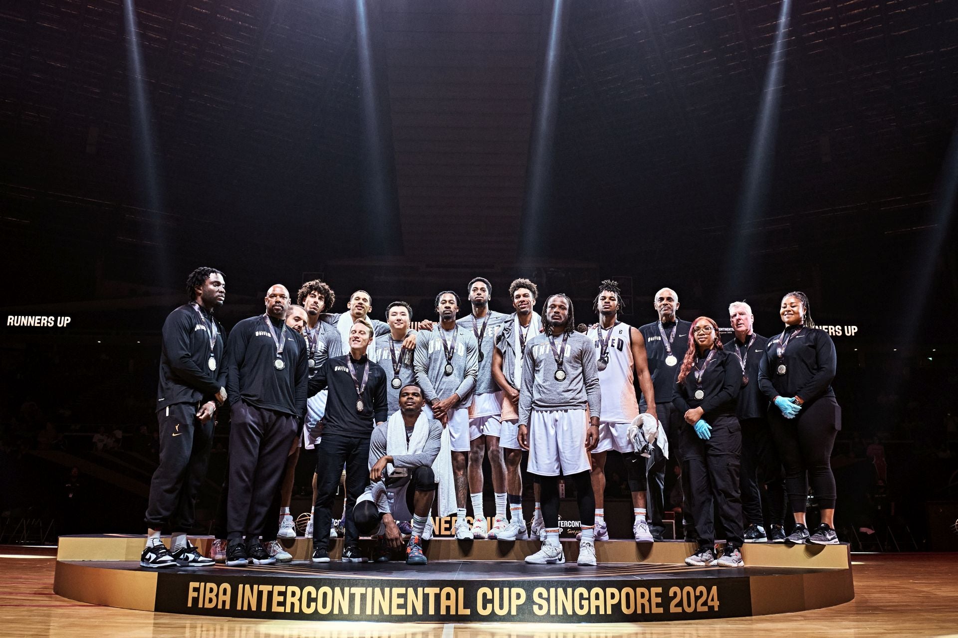 The best photos from Malaga-based Unicaja basketball team's victory at Intercontinental Cup final in Singapore