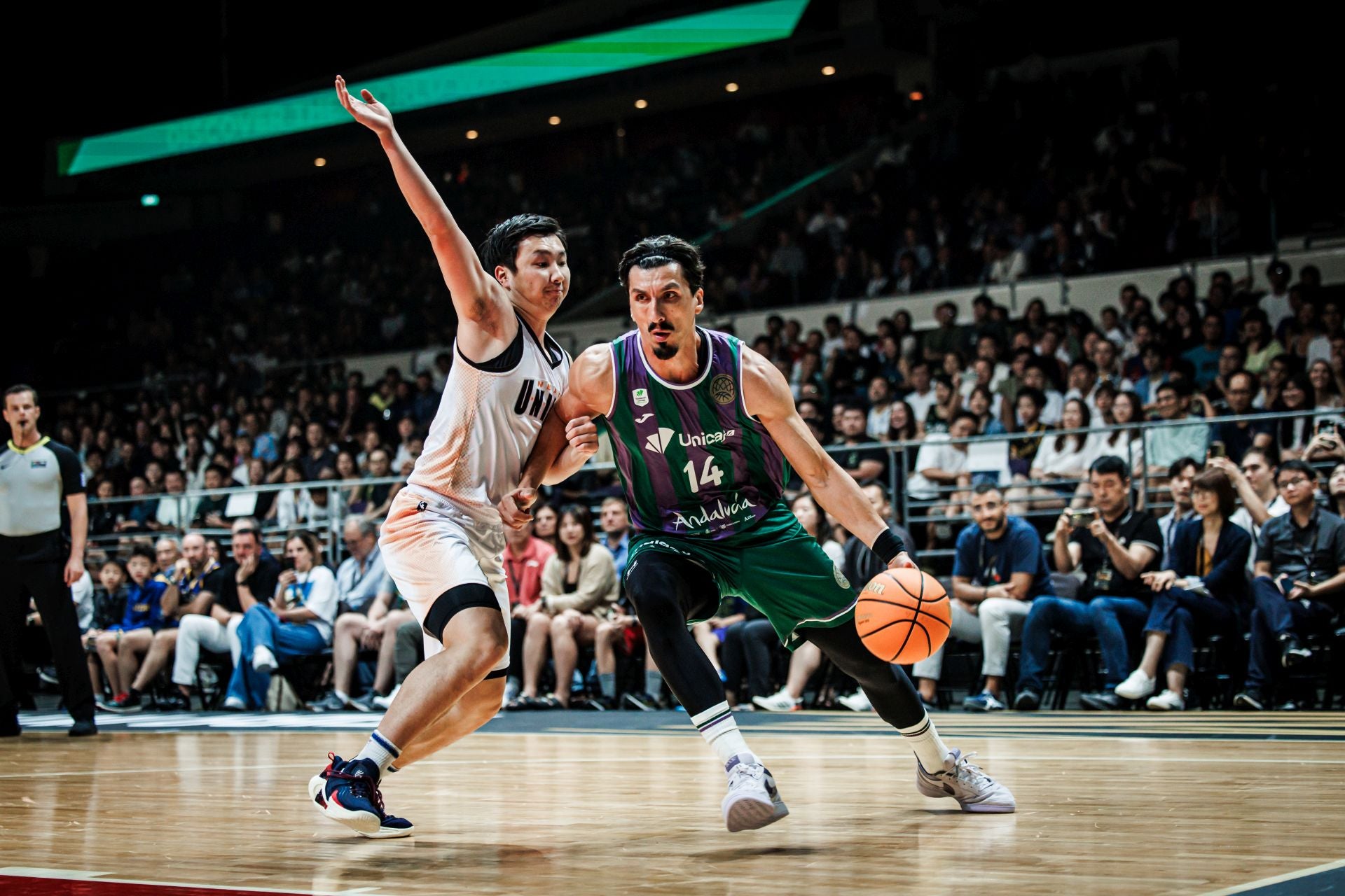 The best photos from Malaga-based Unicaja basketball team's victory at Intercontinental Cup final in Singapore