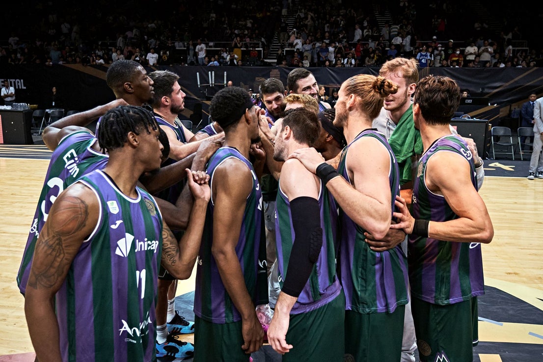 The best photos from Malaga-based Unicaja basketball team's victory at Intercontinental Cup final in Singapore