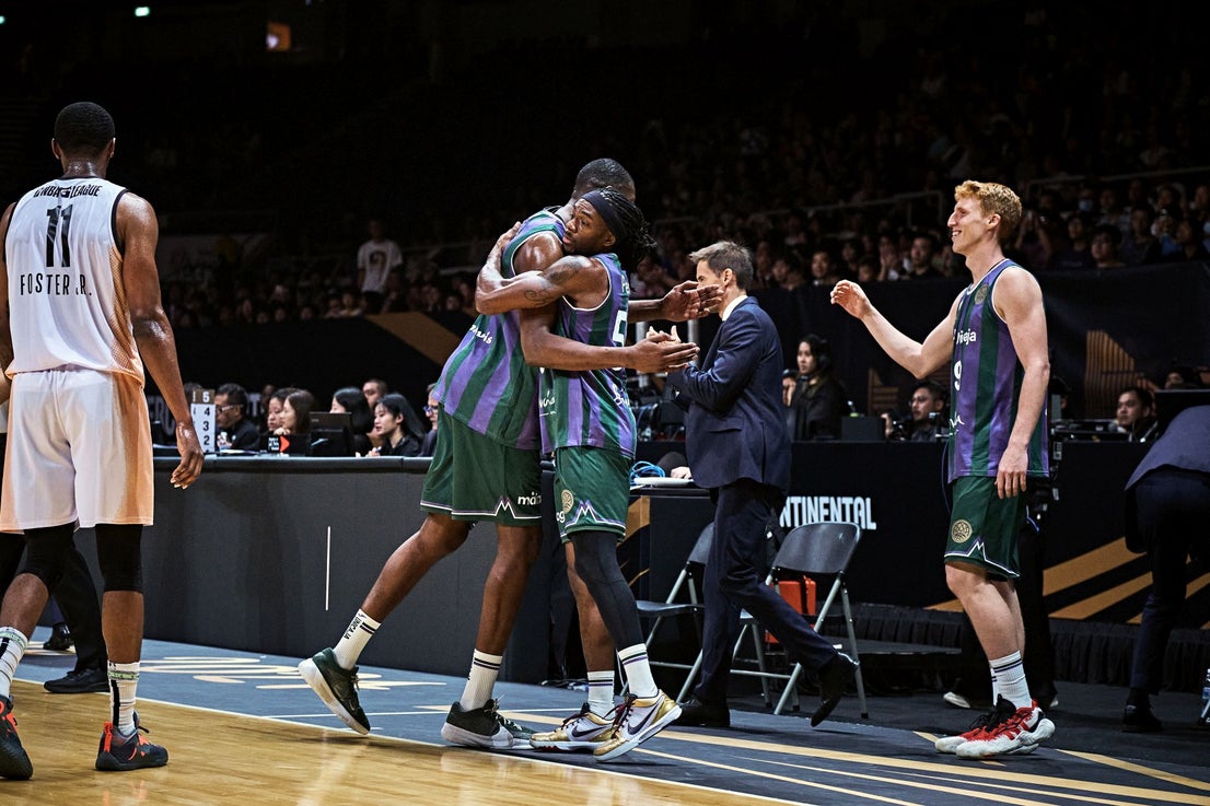 The best photos from Malaga-based Unicaja basketball team's victory at Intercontinental Cup final in Singapore