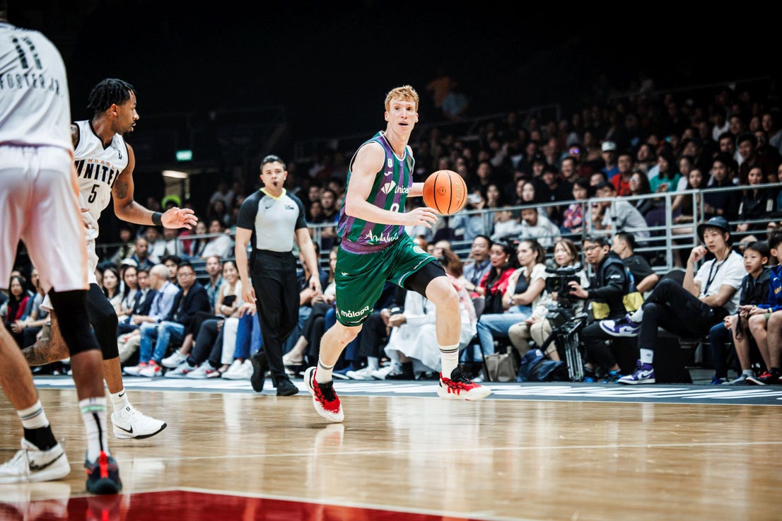 The best photos from Malaga-based Unicaja basketball team's victory at Intercontinental Cup final in Singapore