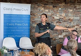 Captain Marta Vilanova talking about Seprona’s diverse roles.