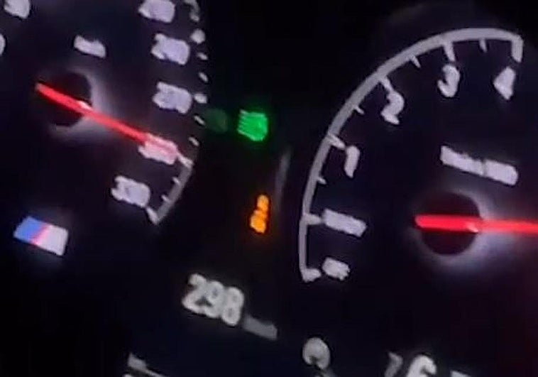 Police investigate video of car speeding at 300 km/h on A-7 Costa del Sol motorway