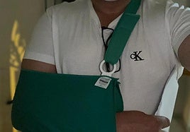 Man convicted of breaking the shoulder of a policeman in Benalmádena who intervened as he abused his partner