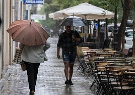 Aemet issues yellow weather alert for rain and storms in Malaga and on the Costa del Sol