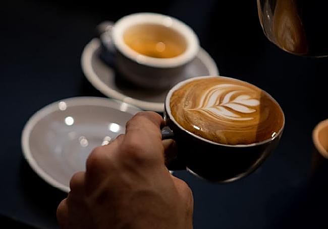 A coffee from La Finca Coffee.