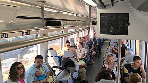 Blank travel information screens spark confusion on Costa del Sol trains