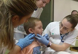 The vaccine will consist of an intranasal flu dose (fle image).