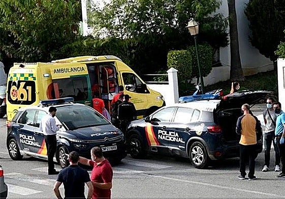 File image of the scene in Estepona.