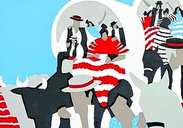 The collection includes works by local artist Chandy Haggett.