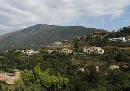 Residential development in Benahavís.
