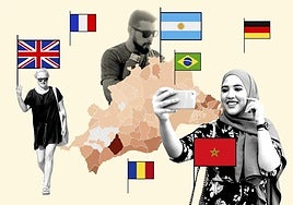 Seven out of ten new residents in Malaga province in the last ten years are foreigners