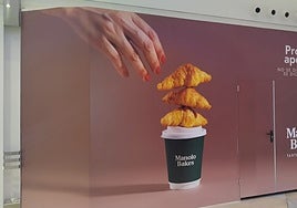 The company has already put up a sign in the shopfront announcing the forthcoming opening.