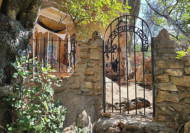 Site known as the hermitage of the Virgencita.