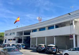 Archive image of the National Police Station in Marbella.