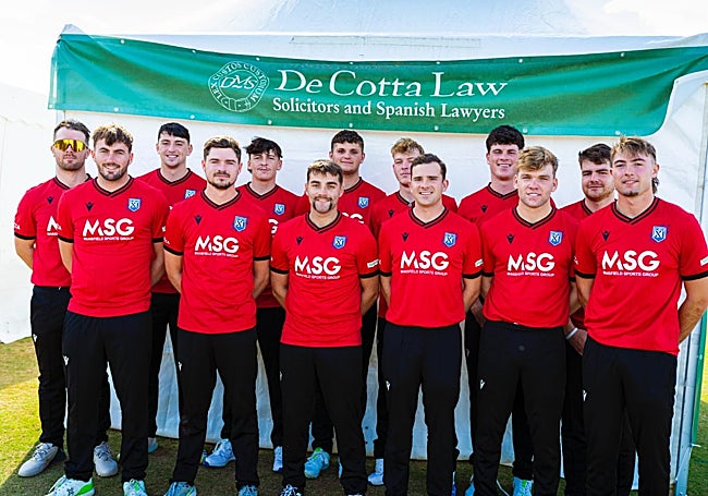 The England XI squad.