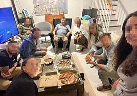 Last family photo, hours before Antonio passed away.