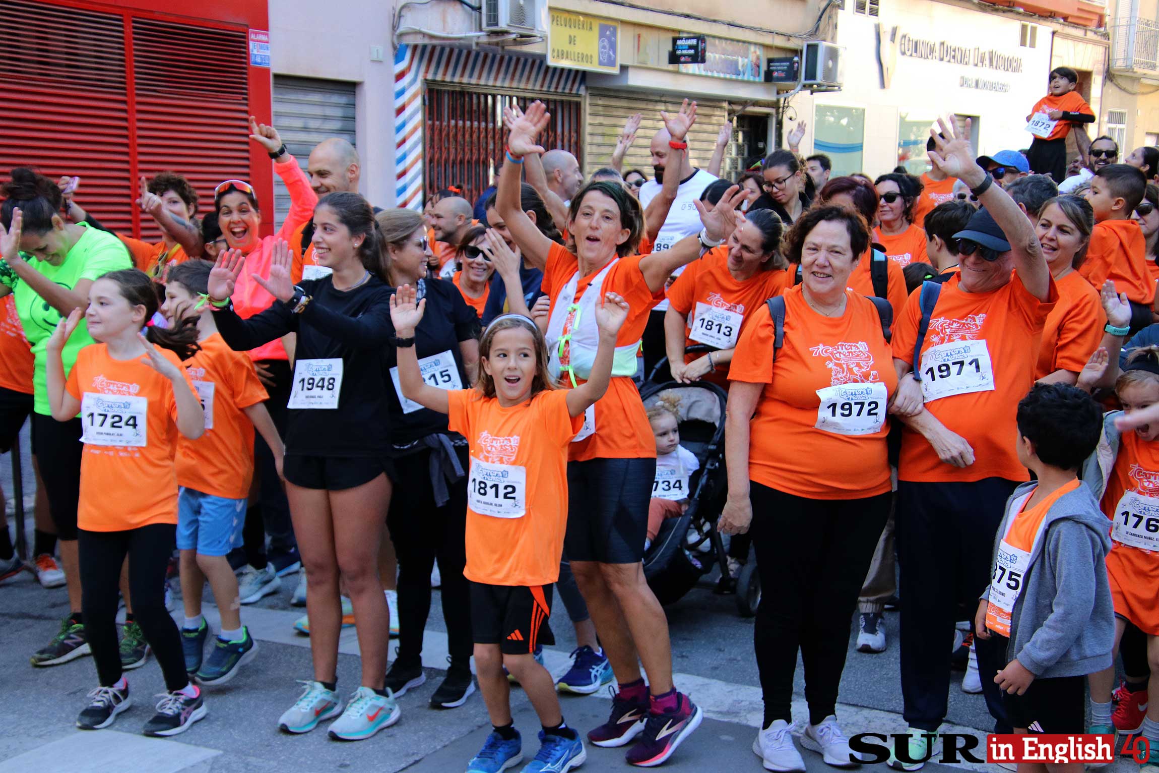 Annual press freedom event for charity hits the streets of Malaga city, in photos