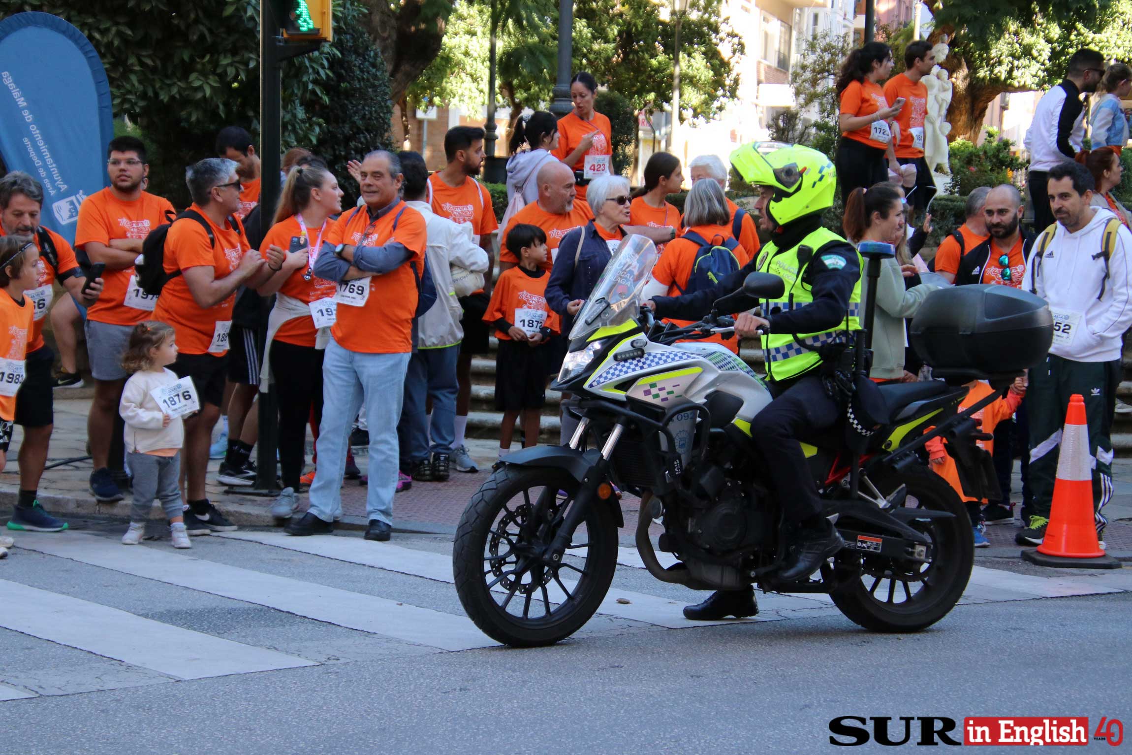 Annual press freedom event for charity hits the streets of Malaga city, in photos