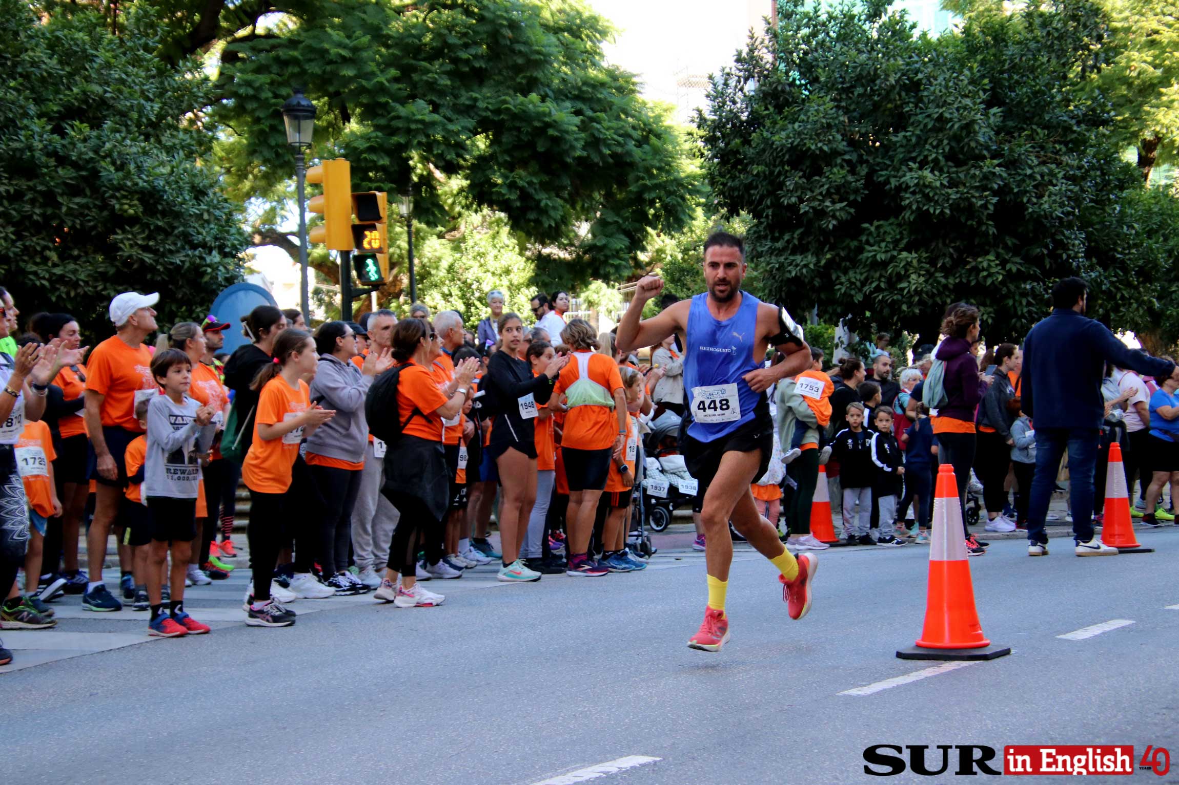 Annual press freedom event for charity hits the streets of Malaga city, in photos