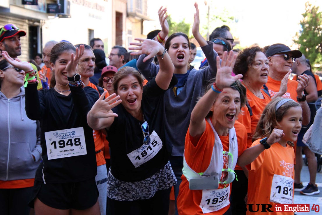 Annual press freedom event for charity hits the streets of Malaga city, in photos