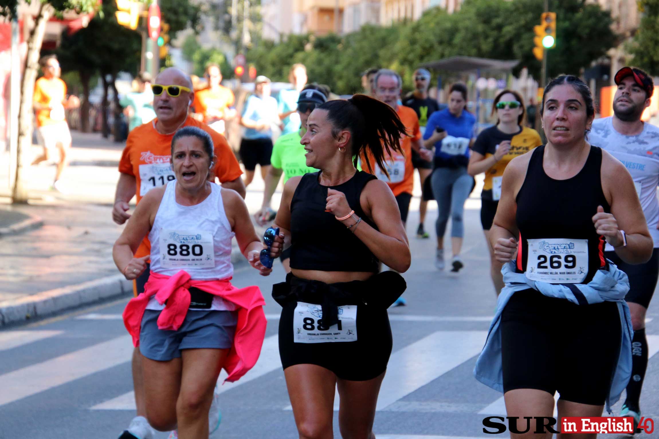 Annual press freedom event for charity hits the streets of Malaga city, in photos