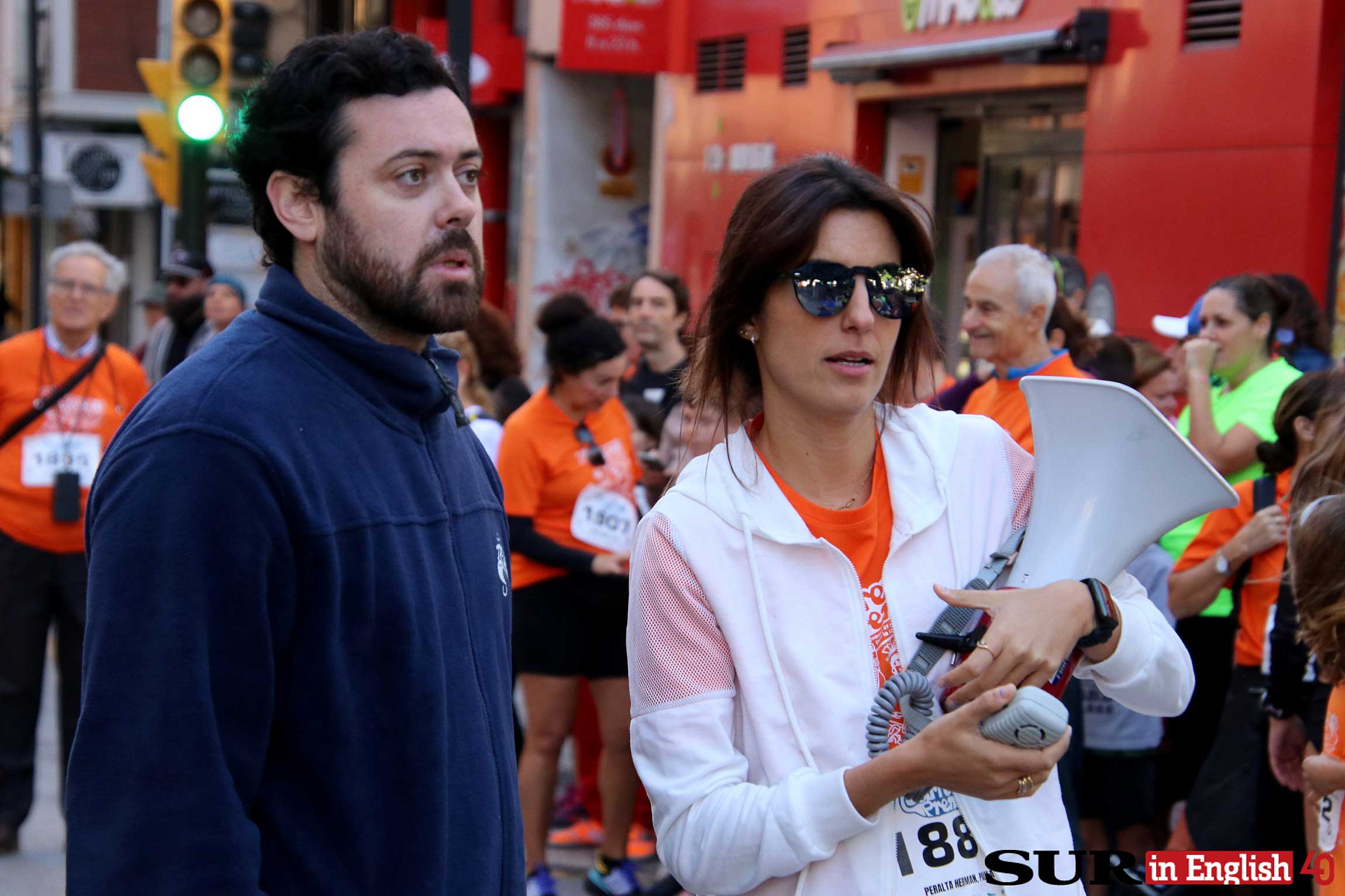 Annual press freedom event for charity hits the streets of Malaga city, in photos