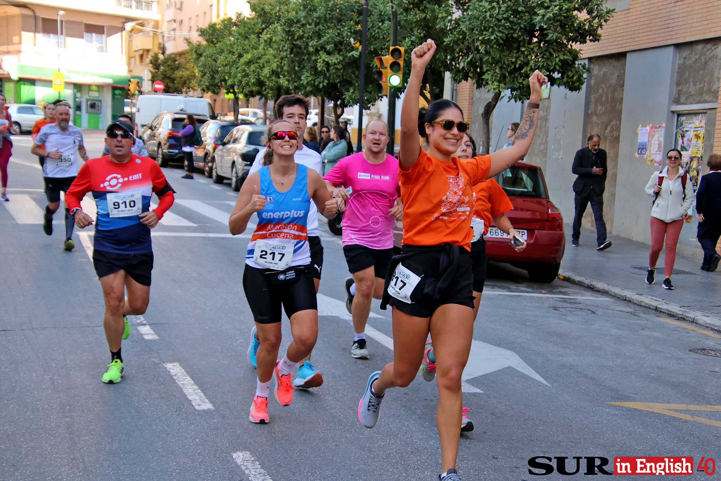 Annual press freedom event for charity hits the streets of Malaga city, in photos