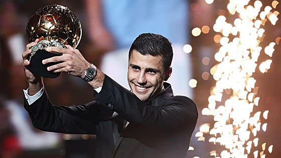 And the best footballer in the world is...