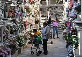 Cemetery of San Bernabé in Marbella.