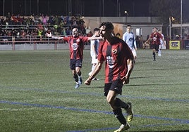 Carmona celebrates having briefly levelled the scores.